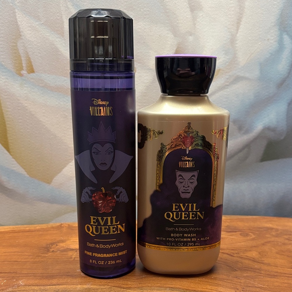 Bath & Body Works Disney Villains Evil Queen Mist and Body Wash
